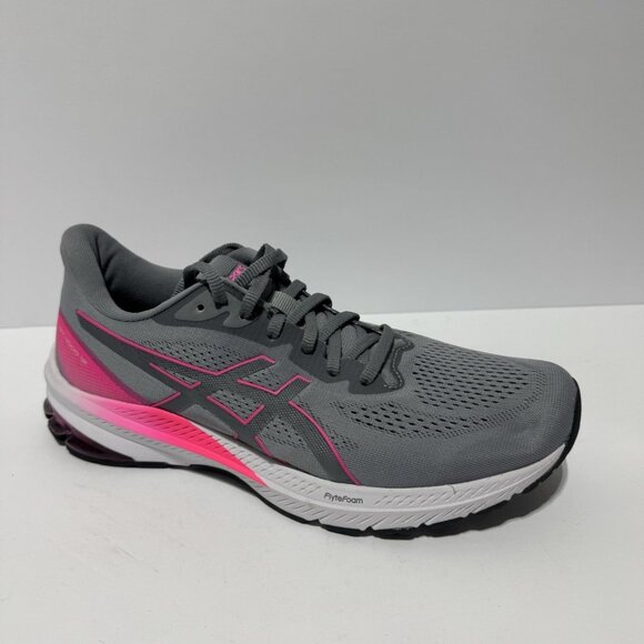 Asics Shoes - ASICS Womens GT-1000 12 Running Shoes Gray Size 9.5 Wide